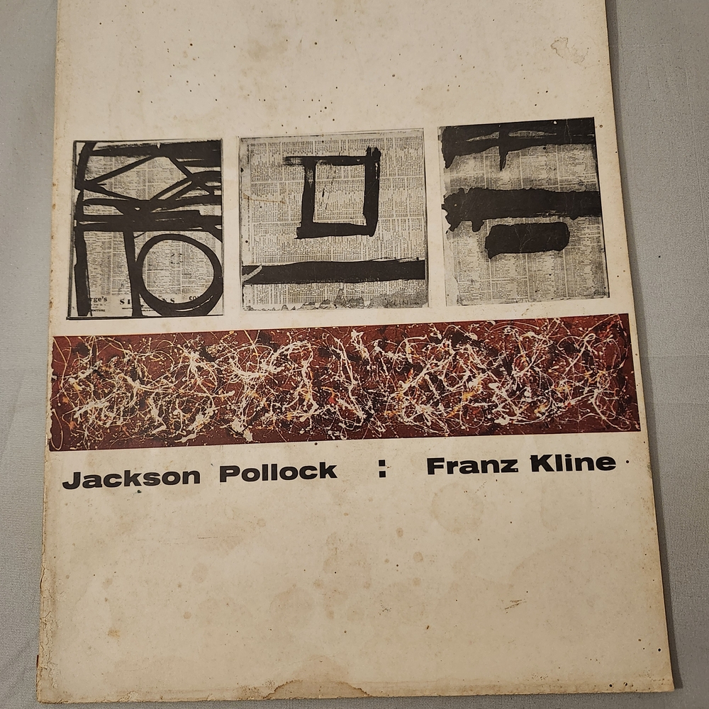 Vintage 60's Arts Magazine Jackson Pollock Franz Kline Art Roy Lichtenstein Moma